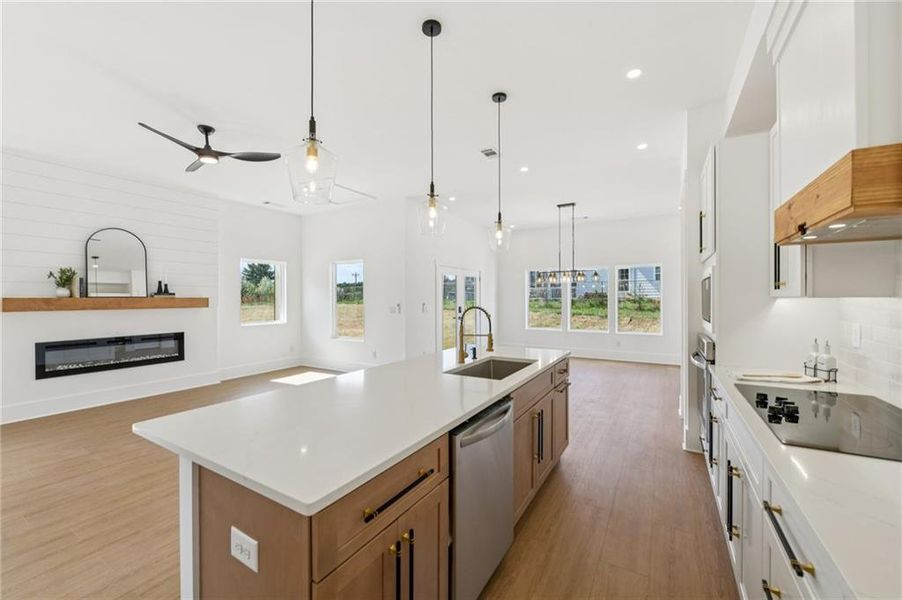Furnished interior view inside a new home in , Loganville (Image 7).