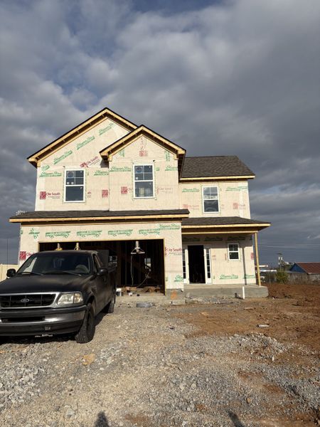In-progress construction of a new home in Burton Farms, Smyrna, TN (Image 22).
