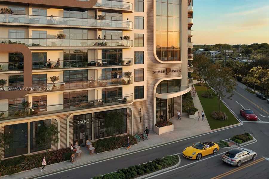 Condo located in Hallandale Beach, FL showcasing its design and architecture (Image 3).