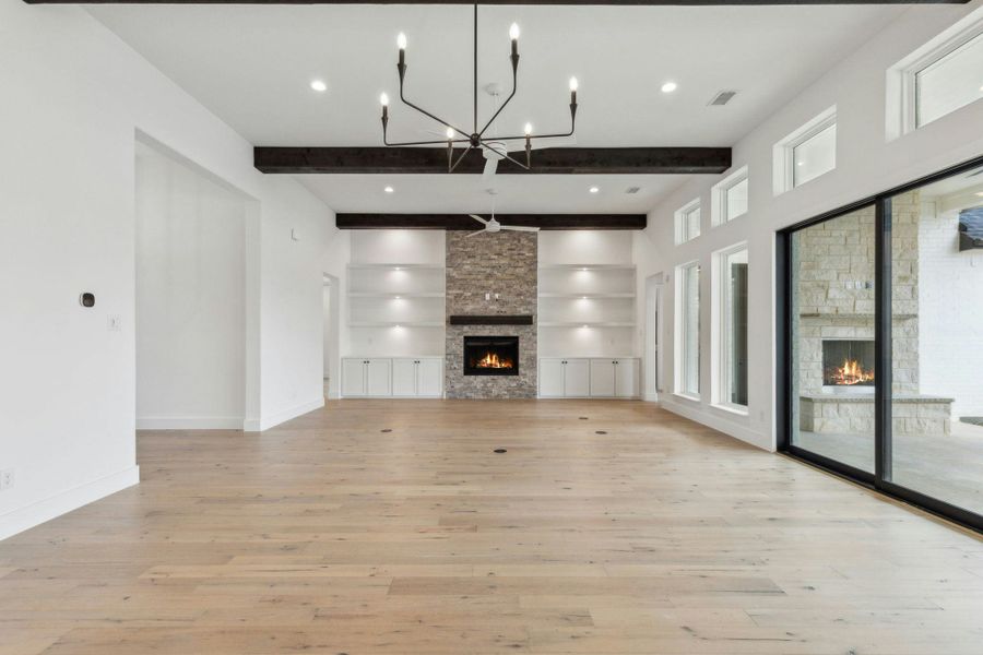 Spacious, unfurnished interior of a new home in The Vines, Haslet (Image 17).