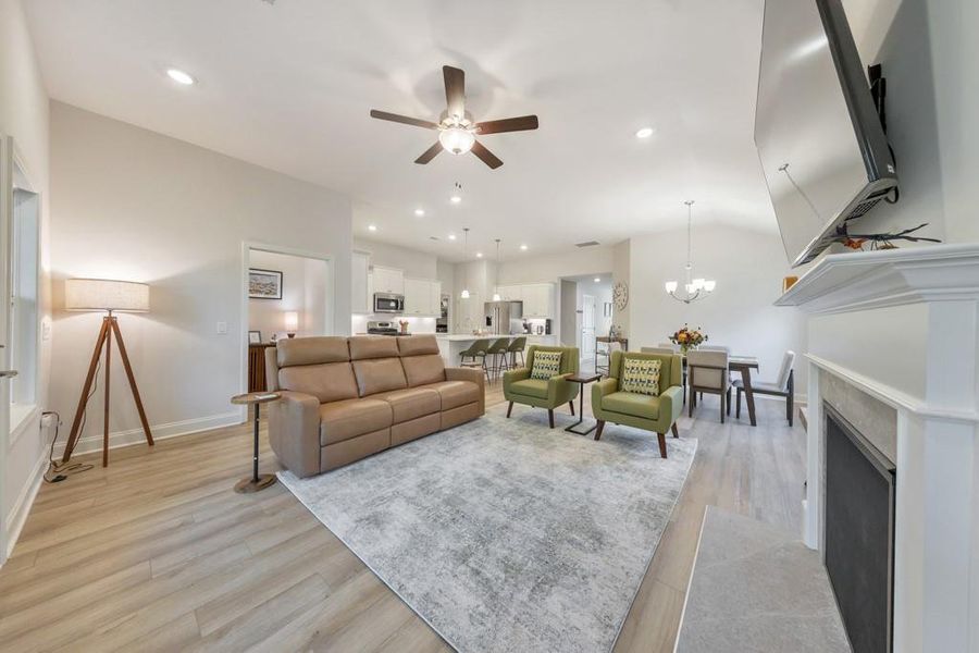 Furnished interior view inside a new home in Madeira, Acworth (Image 10).