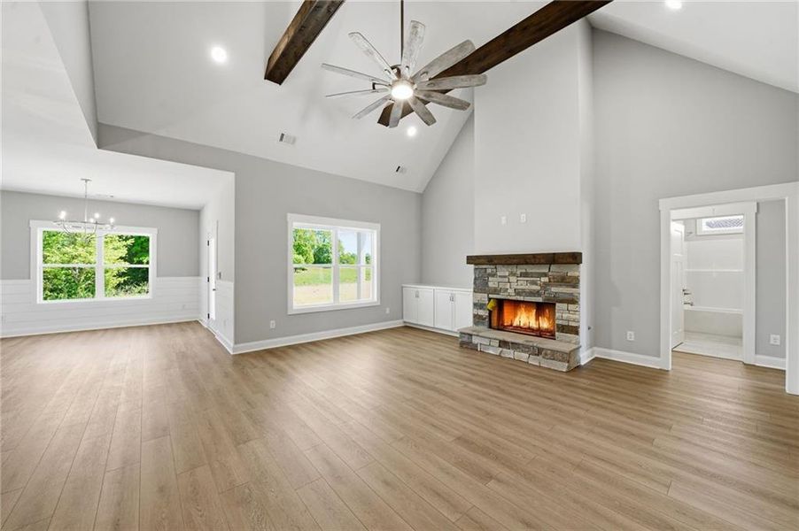 Spacious, unfurnished interior of a new home in , Monroe (Image 33).