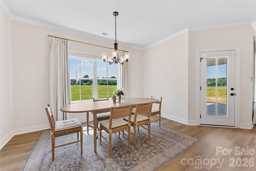Furnished interior view inside a new home in , Waxhaw (Image 10). Furnished interior view inside a new home in , Waxhaw (Image 10).