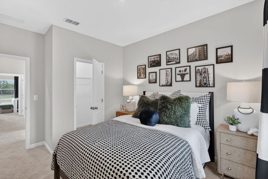 Furnished interior view inside a new home in Alder Creek, Cumming (Image 14).