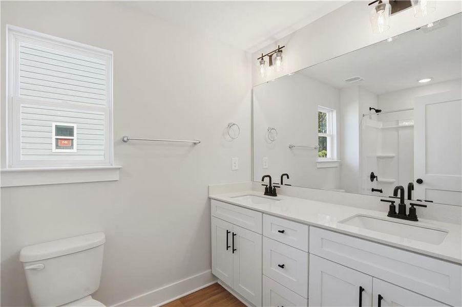 Furnished interior view inside a new home in , Dawsonville (Image 3).