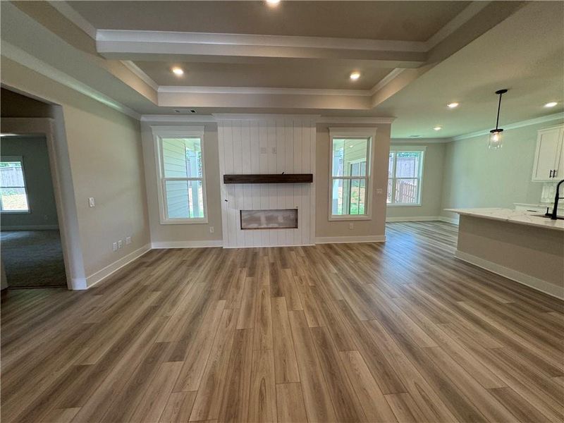 Spacious, unfurnished interior of a new home in Rosewood Lake Preserve, Hoschton (Image 22).