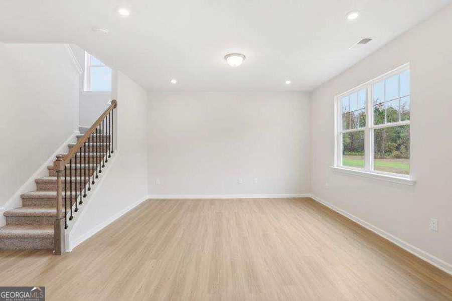 Spacious, unfurnished interior of a new home in Bryson Farms, Byron (Image 14).