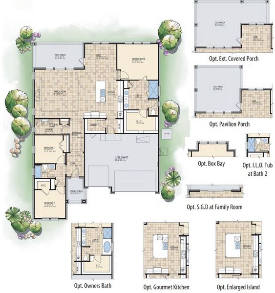 2D floor plan layout for the Juniper by Caldwell Homes in The Highlands, Porter, TX (Image 5). 2D floor plan layout for the Juniper by Caldwell Homes in The Highlands, Porter, TX (Image 5).