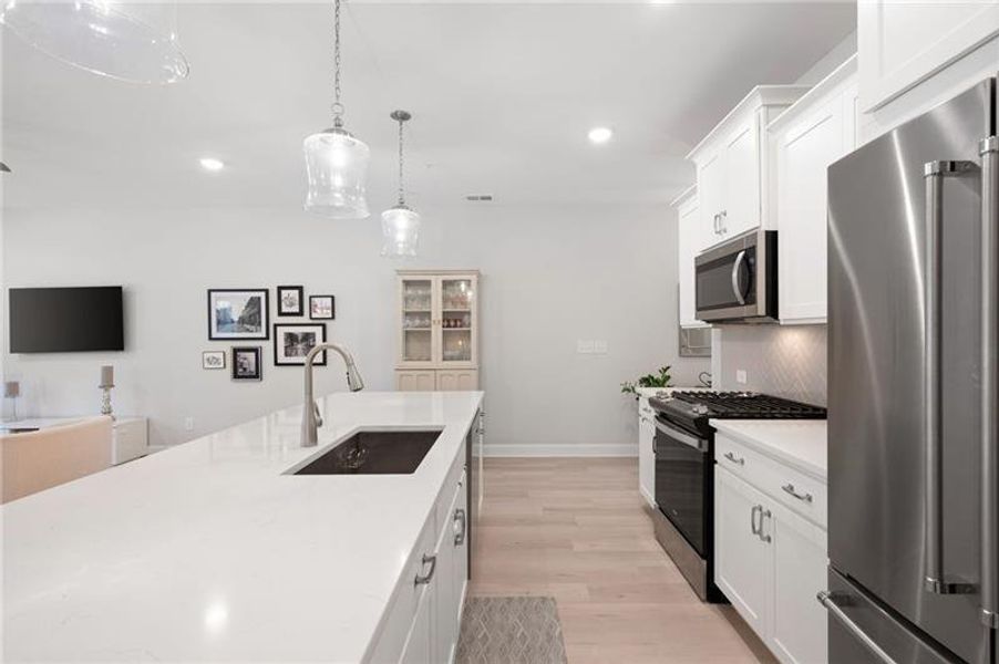Furnished interior view inside a new home in , Smyrna (Image 24).