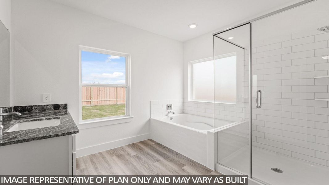 Furnished interior view inside a new home in Riverside Estates, Baytown (Image 9). Furnished interior view inside a new home in Riverside Estates, Baytown (Image 9).