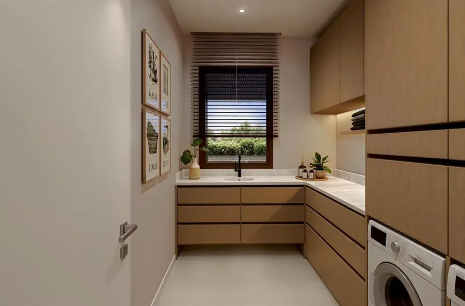 Laundry Room Rendering