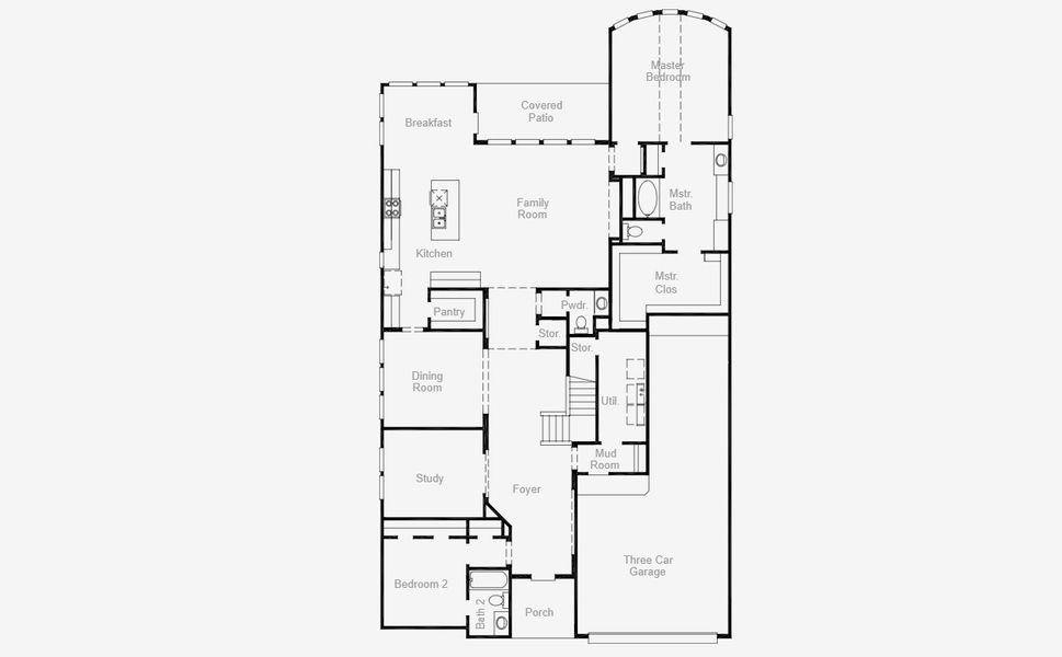 2D floor plan layout for the Lumberton - 60 Homesites by Coventry Homes in Candela 60', Richmond, TX (Image 4). 2D floor plan layout for the Lumberton - 60 Homesites by Coventry Homes in Candela 60', Richmond, TX (Image 4).