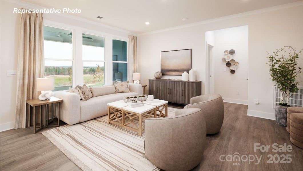 Furnished interior view inside a new home in Westport, York (Image 10). Furnished interior view inside a new home in Westport, York (Image 10).