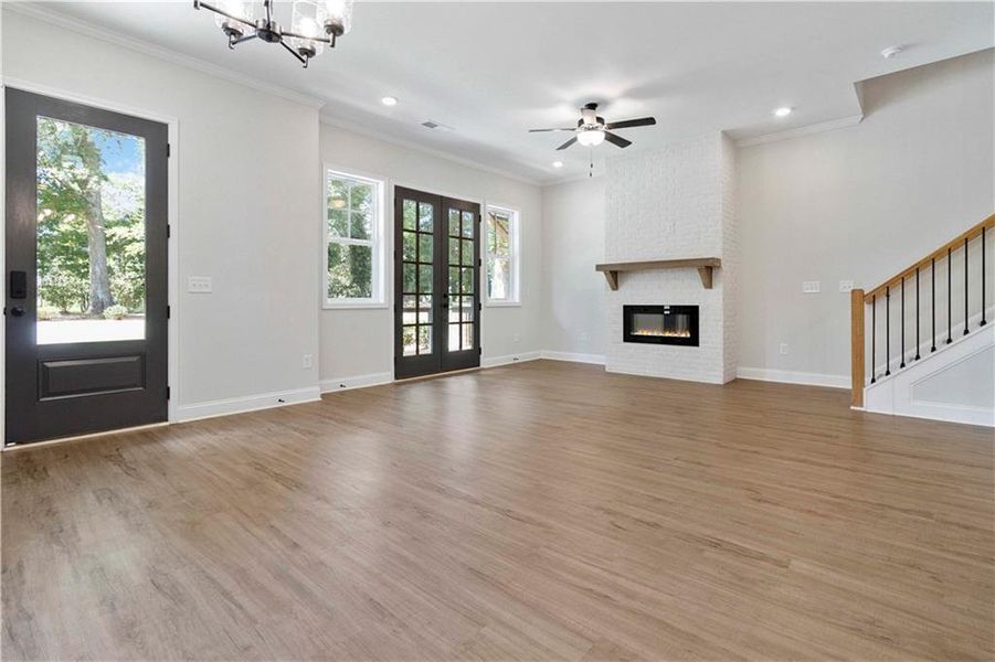 Spacious, unfurnished interior of a new home in Serenity, Hapeville (Image 10). Spacious, unfurnished interior of a new home in Serenity, Hapeville (Image 10).