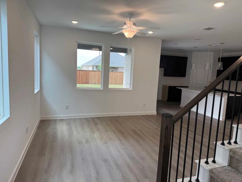 Family Room Construction Progress
