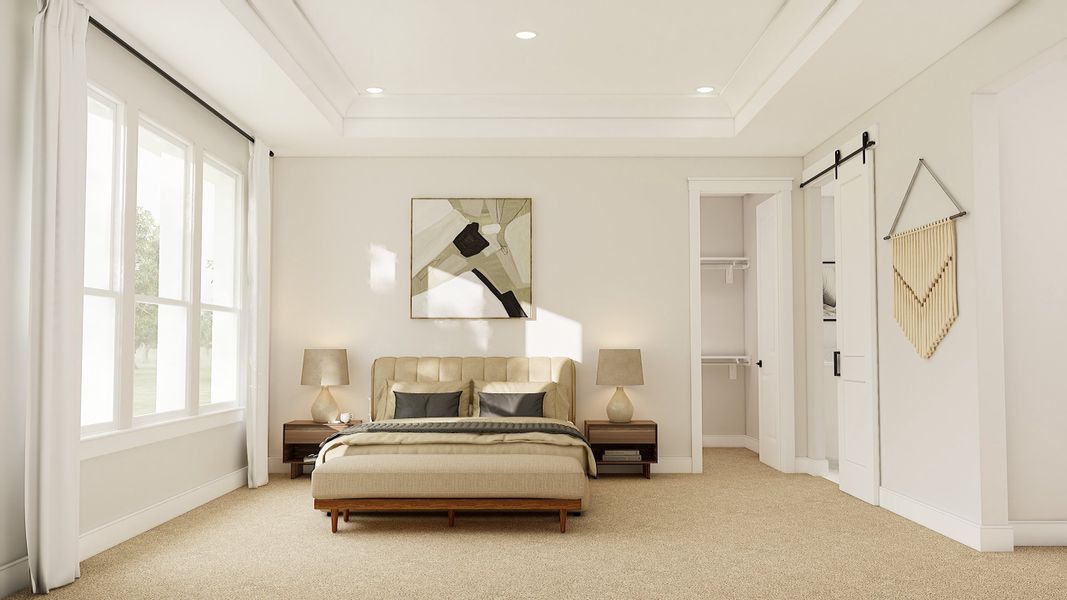 Representative furnished interior of a home built from the Mykonos by K. Hovnanian® Homes in Monterra, Rockwall (Image 16). Representative furnished interior of a home built from the Mykonos by K. Hovnanian® Homes in Monterra, Rockwall (Image 16).