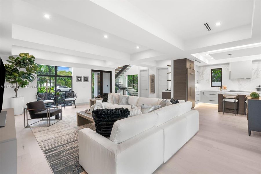 Furnished interior view inside a new home in , Delray Beach (Image 9).