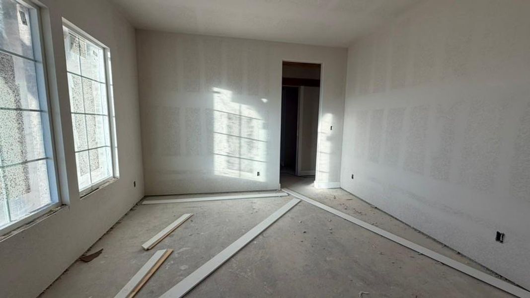 In-progress construction of a new home in Grayson Ridge, Van Alstyne, TX (Image 10).