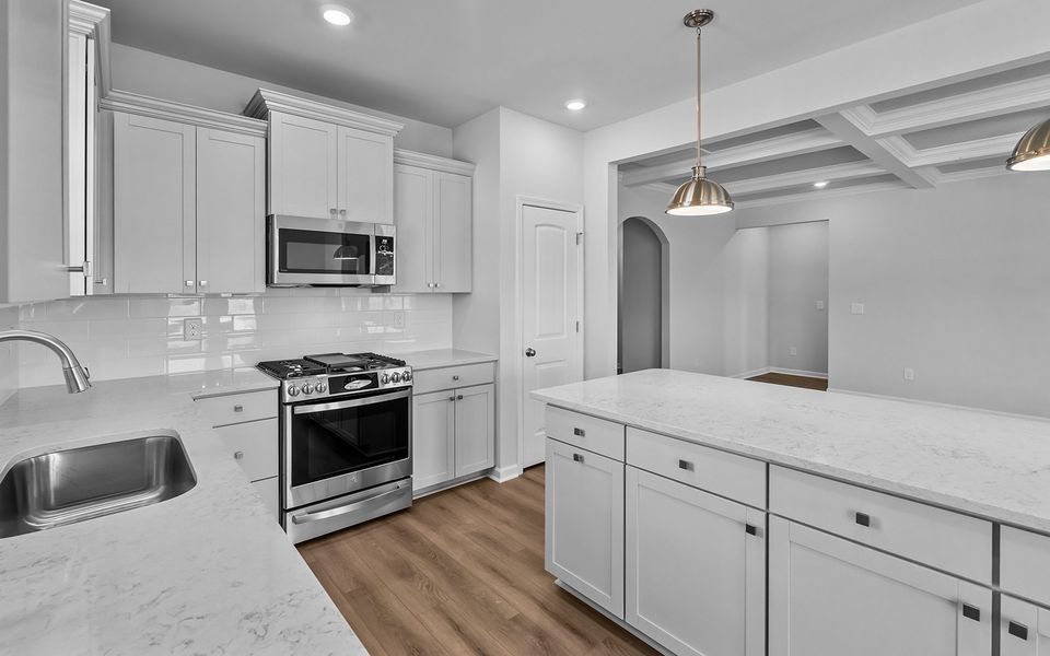 Furnished interior view inside a new home in Fieldstone, Lexington (Image 14).