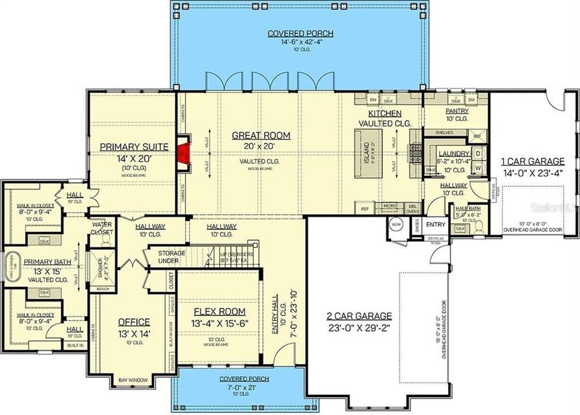 2D floor plan layout of this home in , Tampa, FL (Image 3).