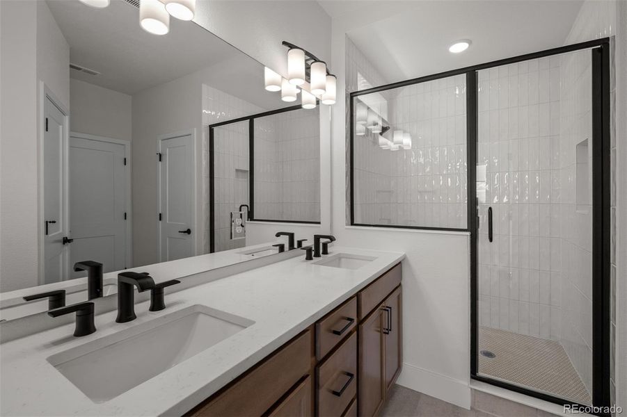Furnished interior view inside a new home in Trailside at Cottonwood Creek, Colorado Springs (Image 14).