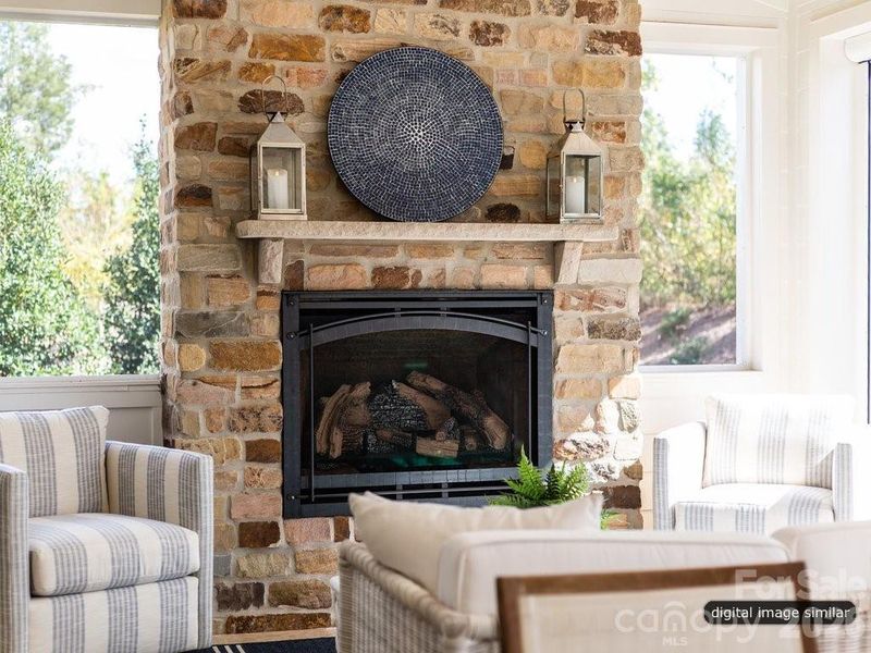 Furnished interior view inside a new home in , Davidson (Image 30).