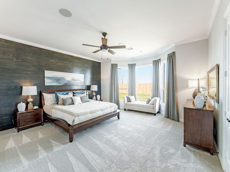 Furnished interior view inside a new home in High Park Hill, Arrington (Image 19).