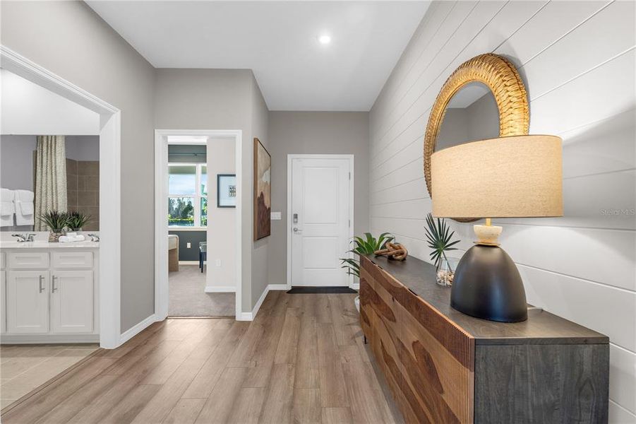 Furnished interior view inside a new home in Hidden Cove, Eustis (Image 16).