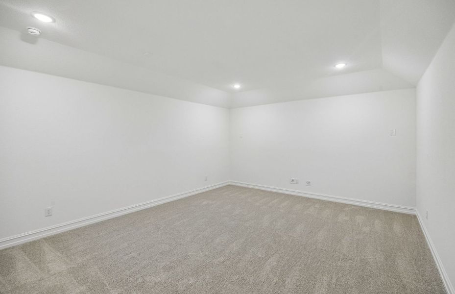 Spacious, unfurnished interior of a new home in Creekview Meadows, Pilot Point (Image 23). Spacious, unfurnished interior of a new home in Creekview Meadows, Pilot Point (Image 23).
