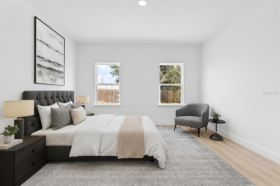 Furnished interior view inside a new home in , Ocala (Image 11).