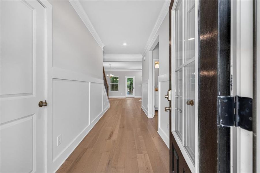 Spacious, unfurnished interior of a new home in Overlook at Hamilton Mill, Auburn (Image 22).