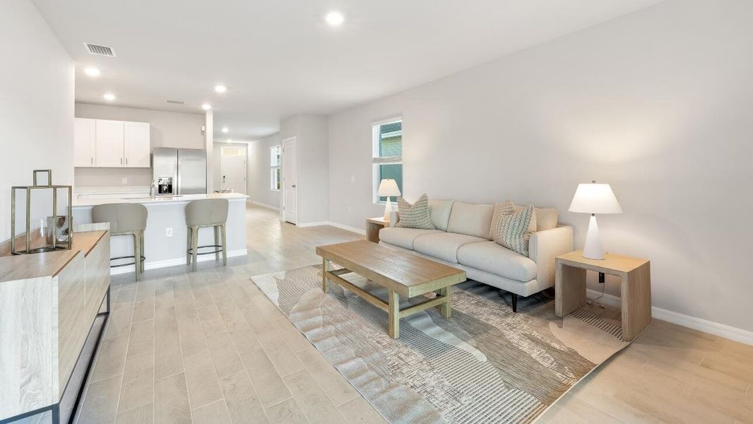Furnished interior view inside a new home in Mulberry Landing, Orangeburg (Image 7).