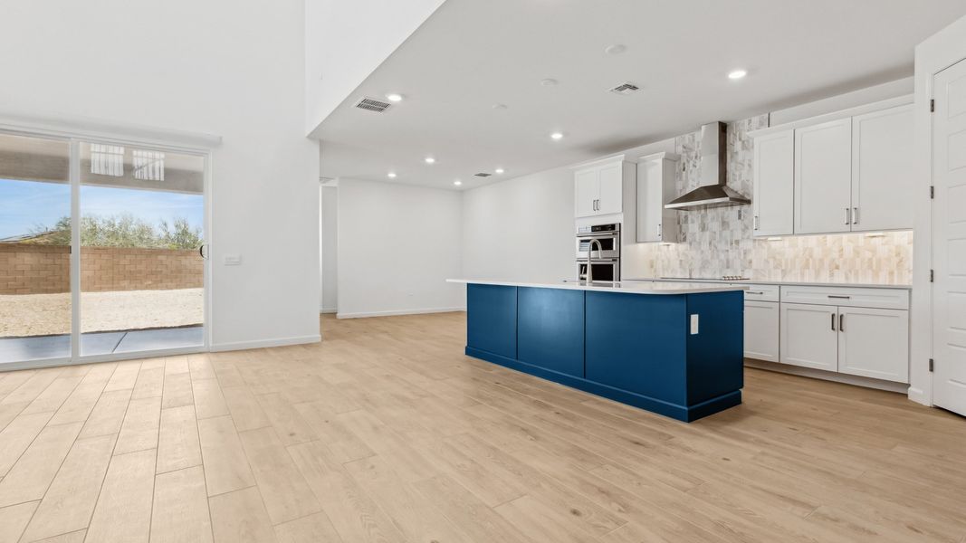 Representative unfurnished interior of a home built from the Phoenician by D.R. Horton in The Ridge at Stone Butte, Phoenix (Image 16). Representative unfurnished interior of a home built from the Phoenician by D.R. Horton in The Ridge at Stone Butte, Phoenix (Image 16).
