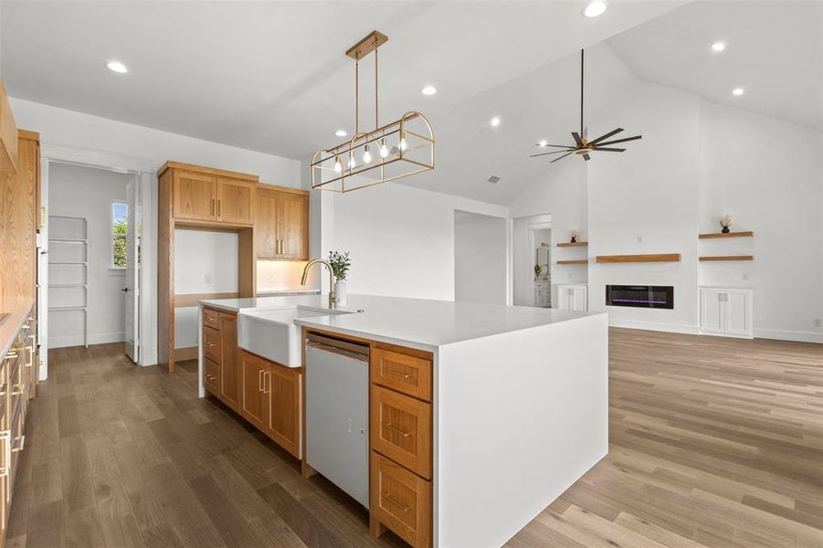 Furnished interior view inside a new home in , Greenville (Image 9).