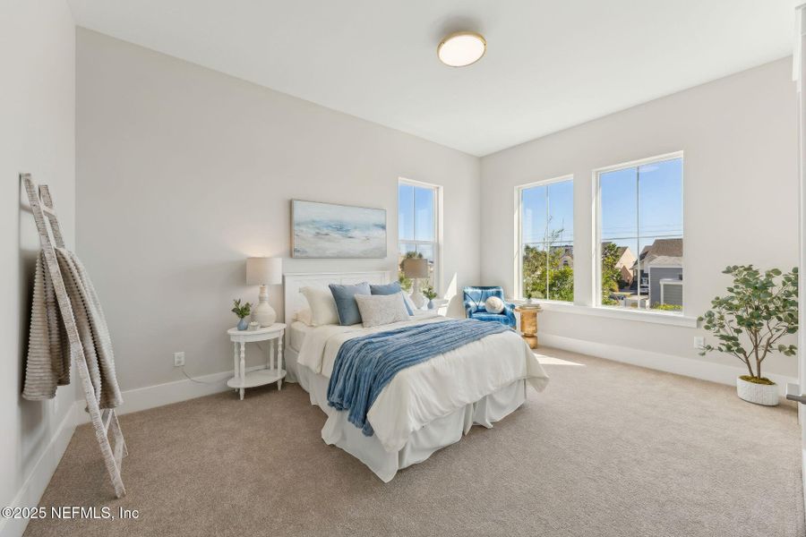 Furnished interior view inside a new home in , Fernandina Beach (Image 10). Furnished interior view inside a new home in , Fernandina Beach (Image 10).