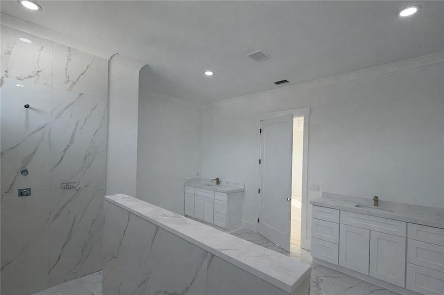 Furnished interior view inside a new home in , Grayson (Image 6).