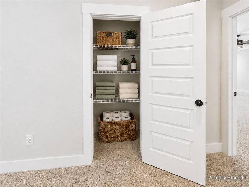 Furnished interior view inside a new home in , Hoschton (Image 27).