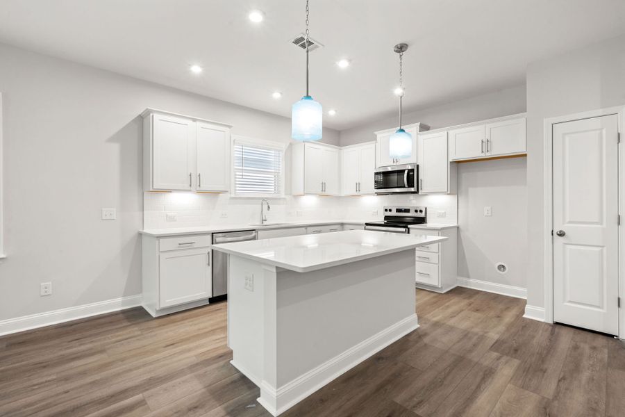 Furnished interior view inside a new home in Waterways, Richmond Hill (Image 6).