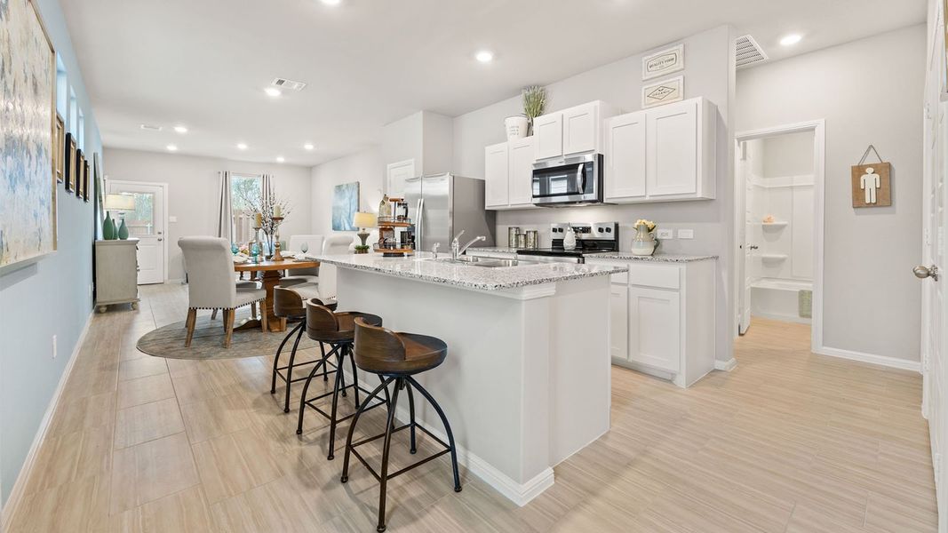 Furnished interior view inside a new home in Orchard Village, Fort Worth (Image 4).