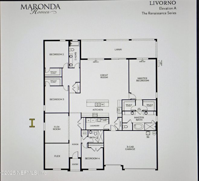 2D floor plan layout of this home in , Callahan, FL (Image 3). 2D floor plan layout of this home in , Callahan, FL (Image 3).