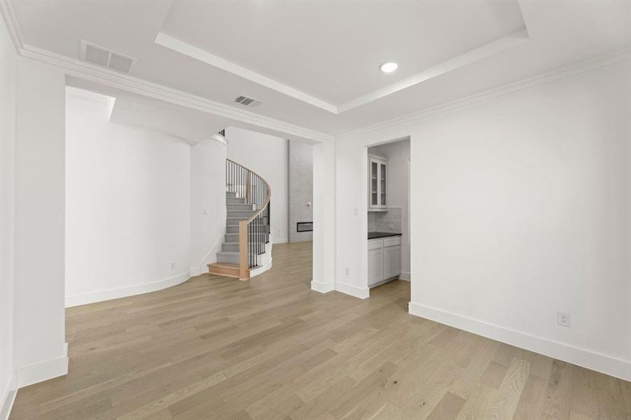 Spacious, unfurnished interior of a new home in Sutton Fields, Celina (Image 32). Spacious, unfurnished interior of a new home in Sutton Fields, Celina (Image 32).