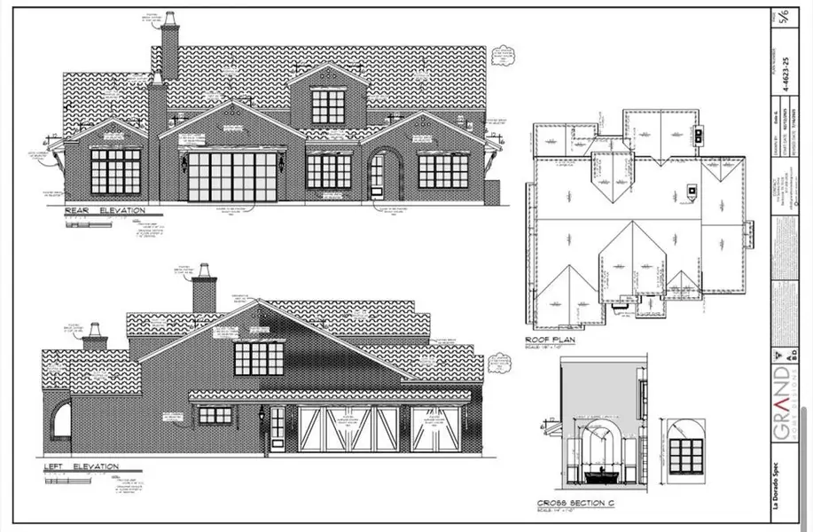 Exterior rendering of this home design in , Aledo, TX (Image 4).