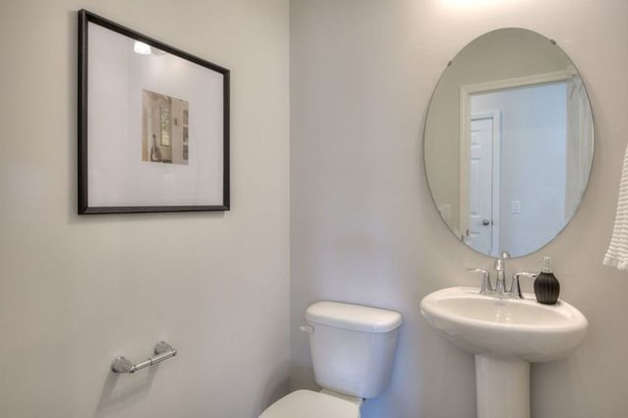 Representative furnished interior of a home built from the Tate by True Homes in Beaver Creek, Statesville (Image 29).