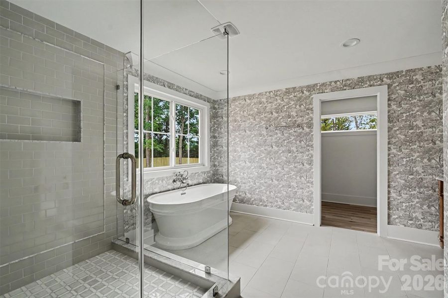 Furnished interior view inside a new home in , Mint Hill (Image 7).