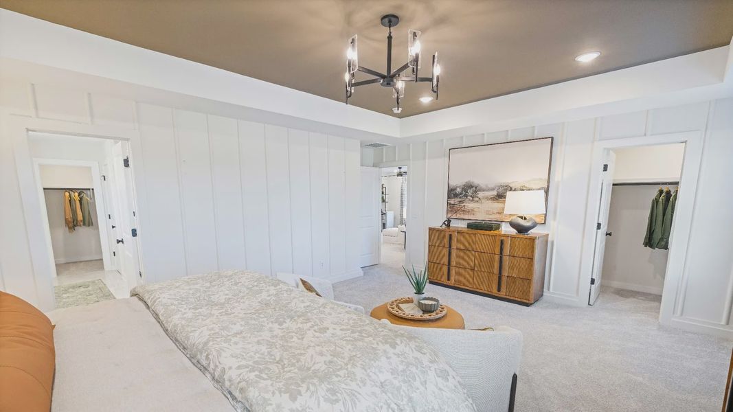 Furnished interior view inside a new home in Cottages of Bearwood, Mount Pleasant (Image 34).