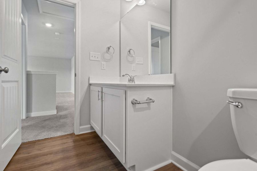 Representative furnished interior of a home built from the Camellia by Caviness & Cates Communities in Bartlett Manor, Youngsville (Image 103).