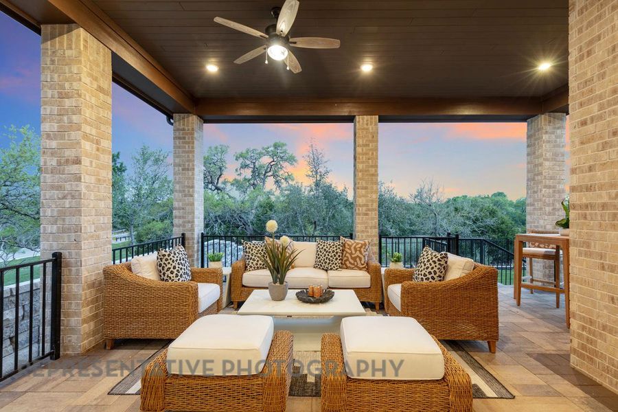 Furnished interior view inside a new home in Parten, Austin (Image 13). Furnished interior view inside a new home in Parten, Austin (Image 13).