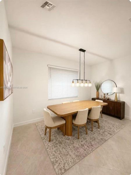 Furnished interior view inside a new home in , Lehigh Acres (Image 43).