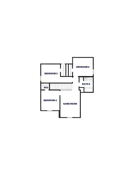 2D floor plan layout of this home in Presswoods, Splendora, TX (Image 6).