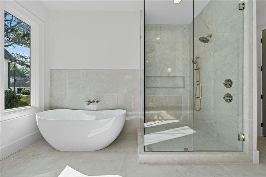 Furnished interior view inside a new home in , Alpharetta (Image 12).